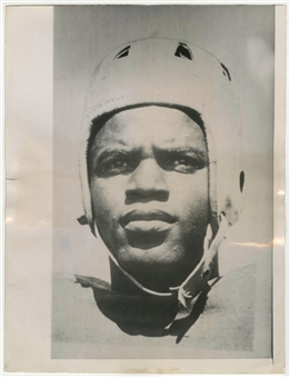 1945 Jackie Robinson Type IV Photograph of Robinson In Grid Uniform at UCLA - PSA/DNA